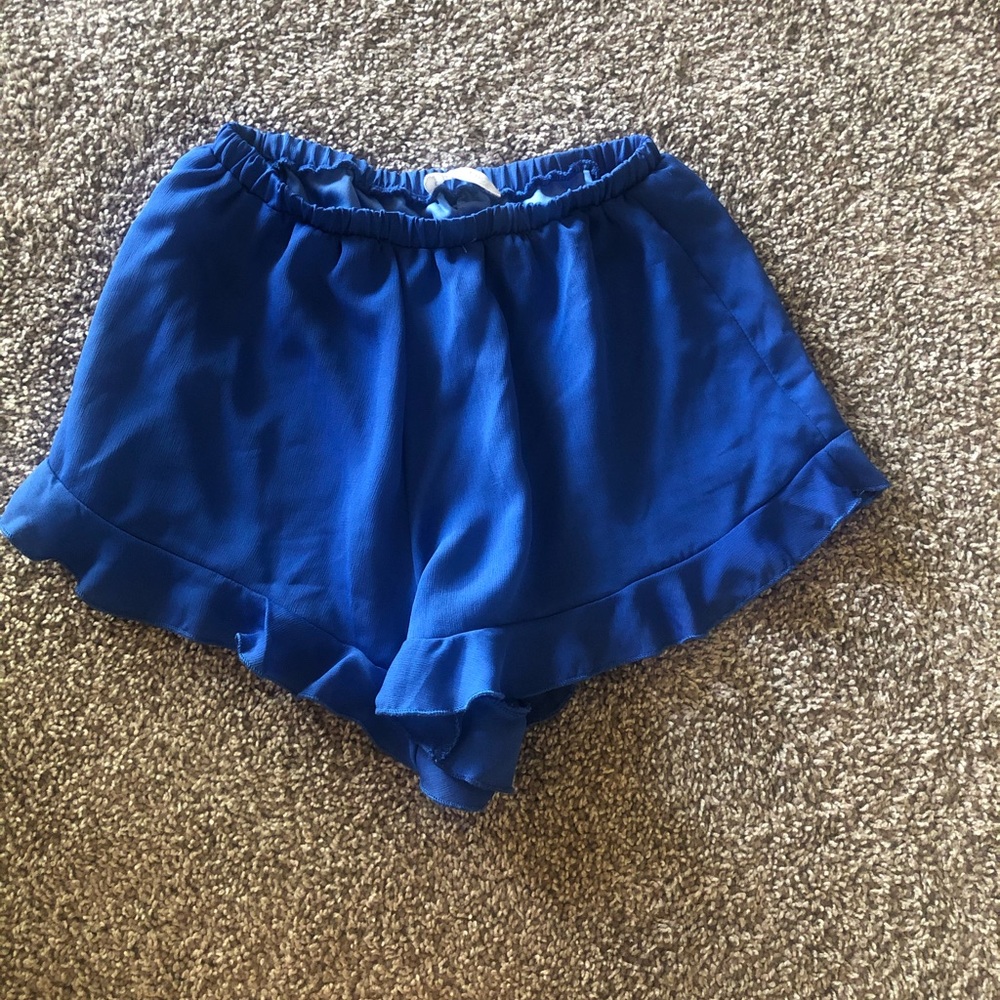High Wasted Ruffed Shorts
